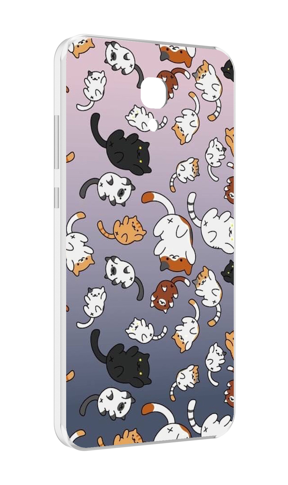 

Чехол MyPads Котики-летают для Meizu M6 (M711Q), Прозрачный, Tocco