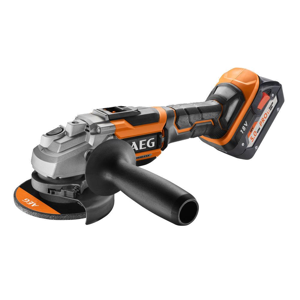 

Акк. угловая шлифовальная машина AEG BEWS 18-115BL LI-502C, BEWS 18-115BL LI-502C