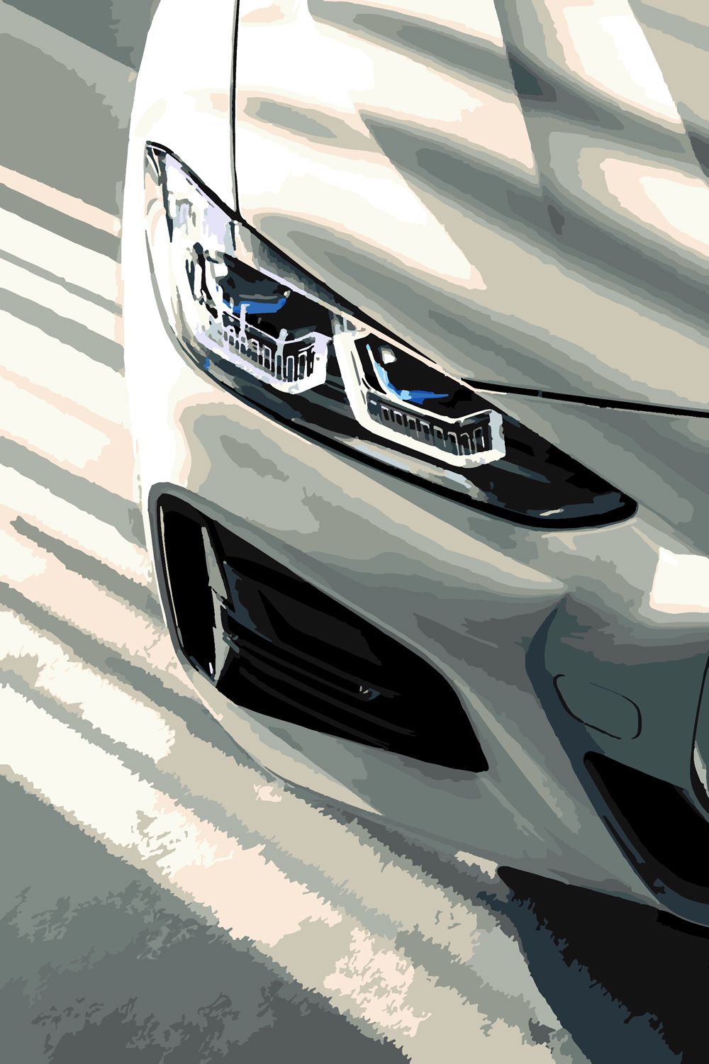 

Картина по номерам Красиво Красим BMW 4, 80 х 100 см, BMW 4