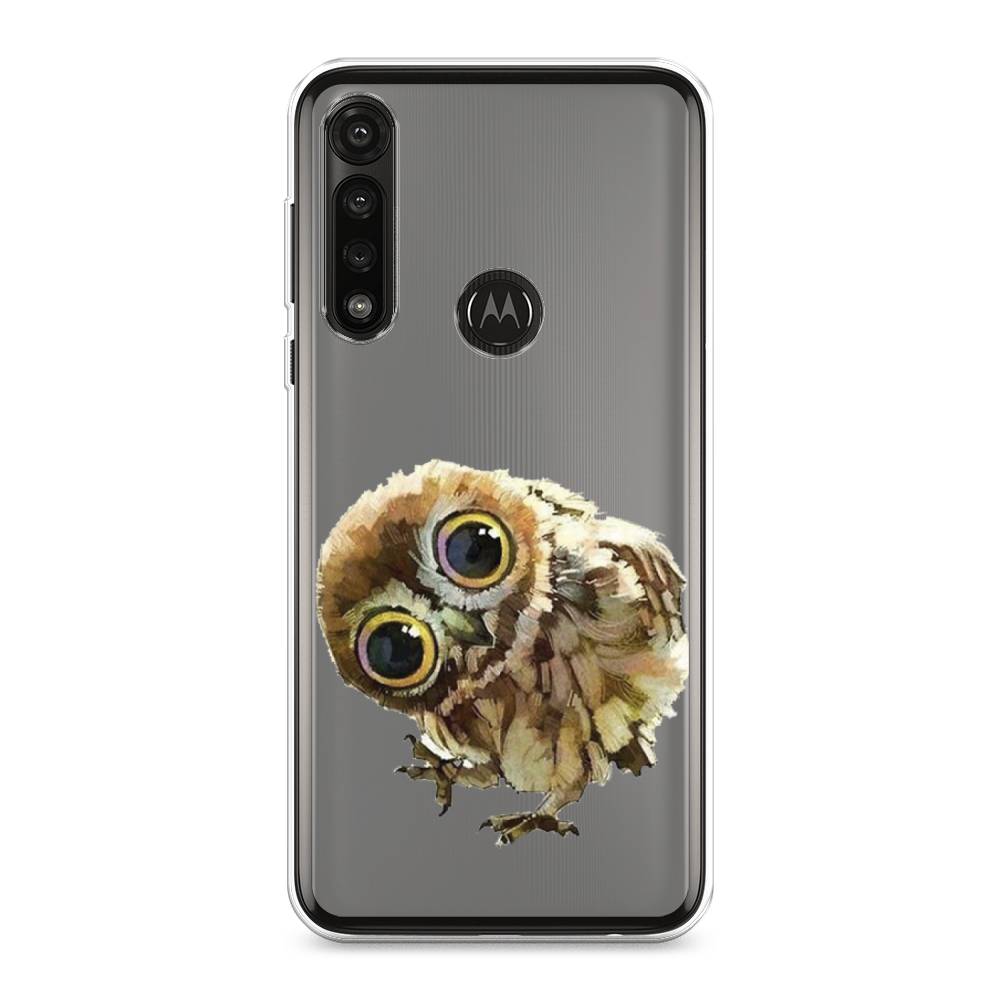 

Чехол Awog на Motorola Moto G Power 2020 "Любопытный совенок", Разноцветный, 242650-1