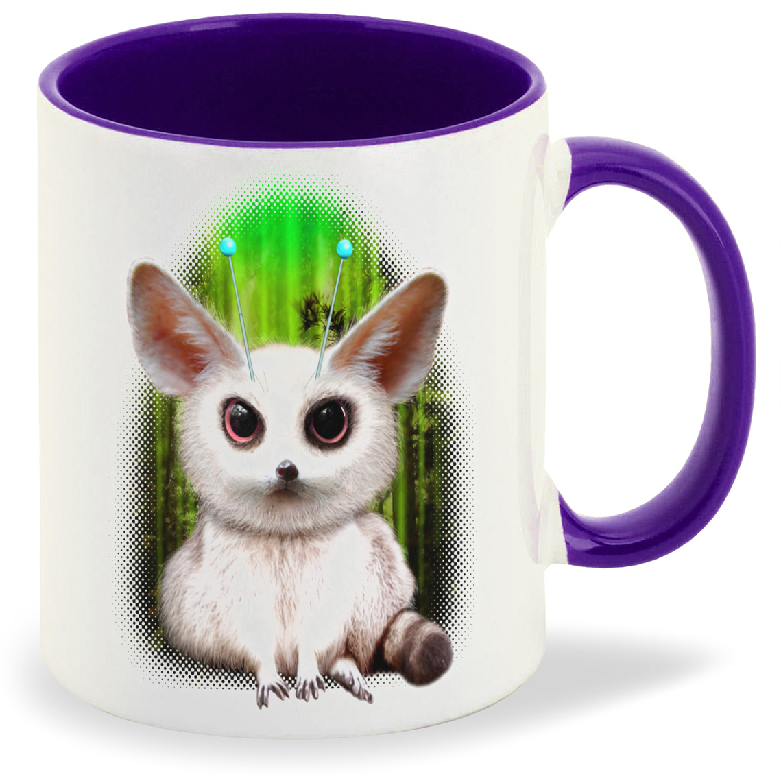 

Кружка CoolPodarok Животные Маленький лямур