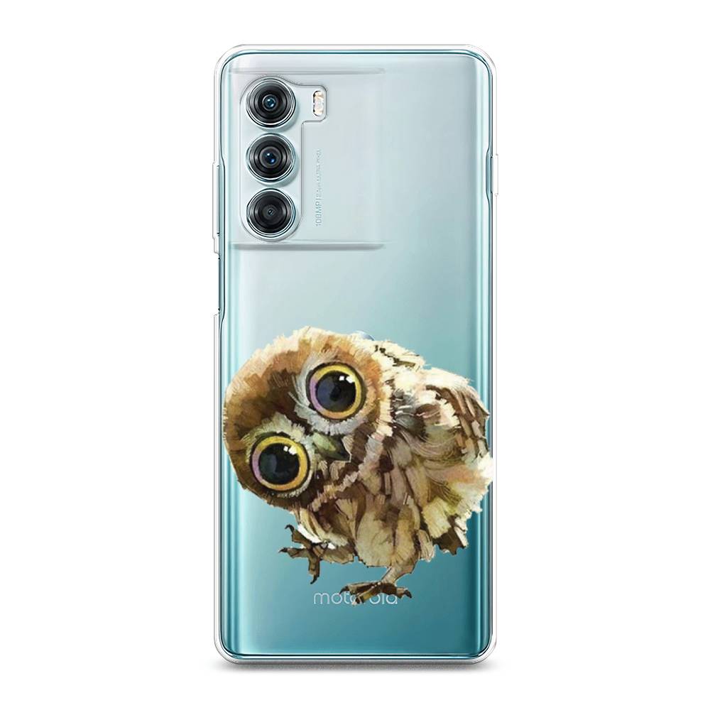 

Чехол Awog на Motorola Moto Edge S30 "Любопытный совенок", Разноцветный, 243050-1