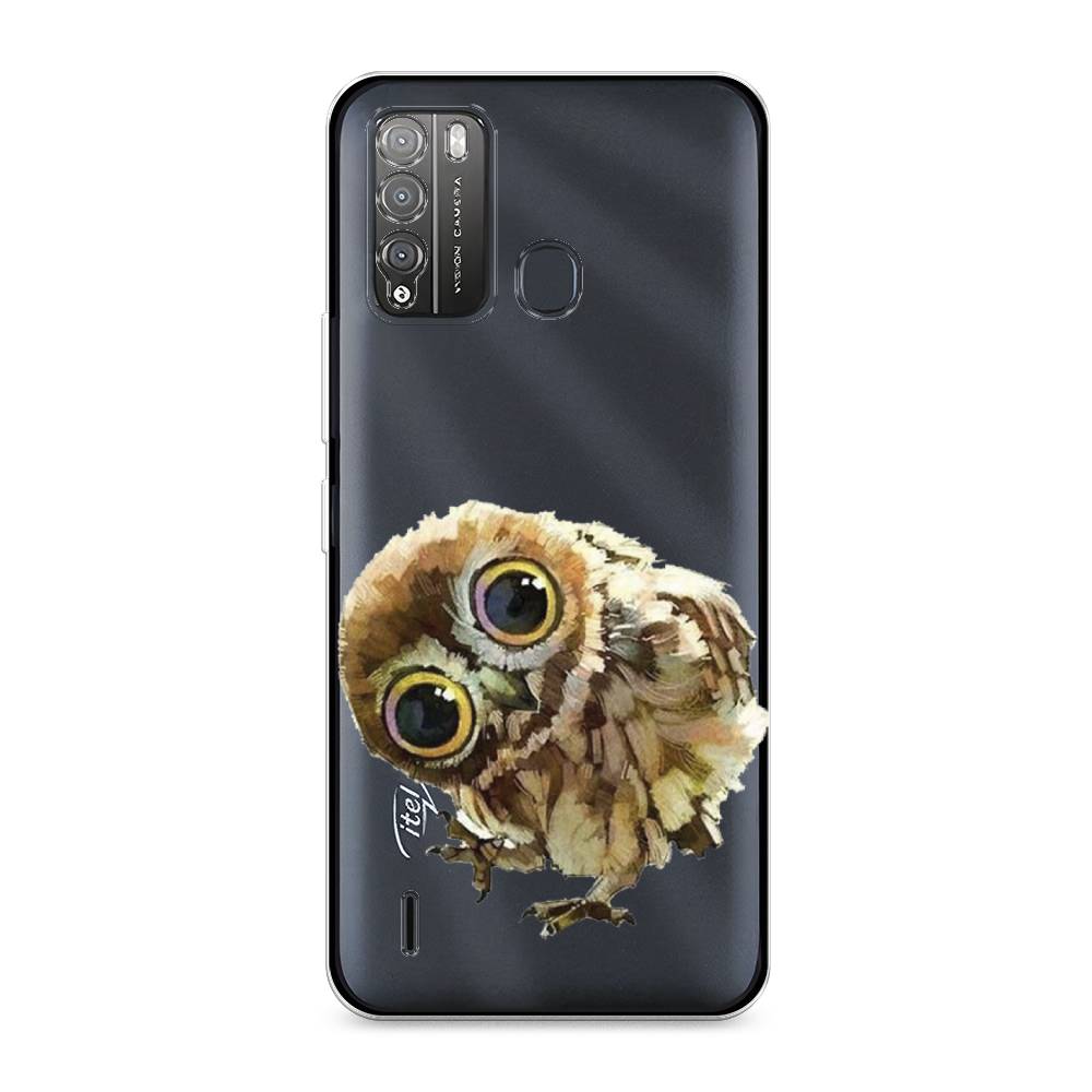 

Чехол Awog на Itel Vision 1 Pro "Любопытный совенок", Разноцветный, 3200350-1