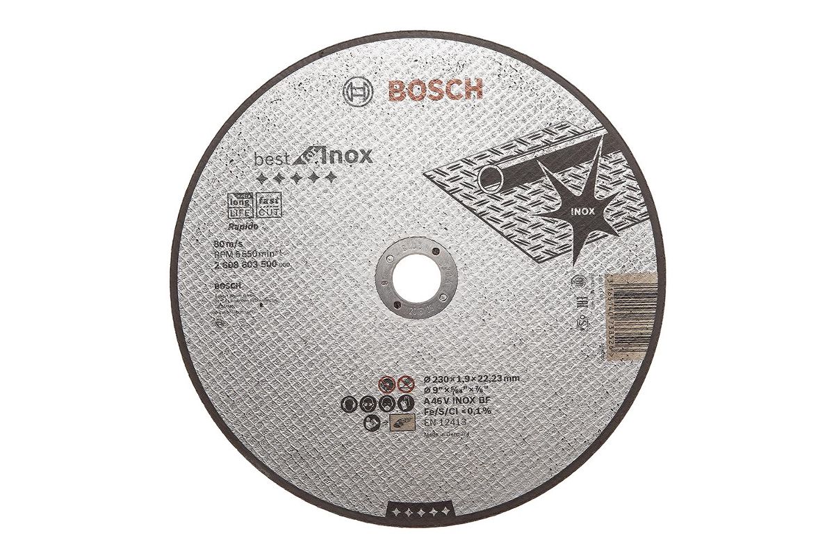 фото Круг отрезной bosch 230х1.9х22 best for inox(2608603500)