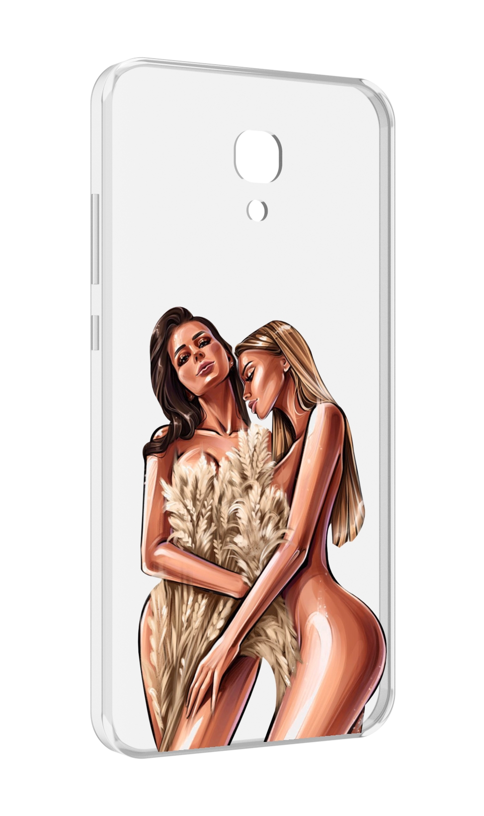 

Чехол MyPads Иллюстрированные-девушки женский для Meizu M6 (M711Q), Прозрачный, Tocco