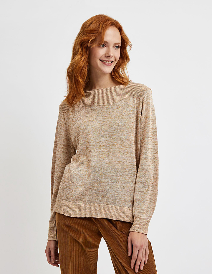 

Джемпер женский United Colors of Benetton 21A_101PD1P05 бежевый M, 21A_101PD1P05