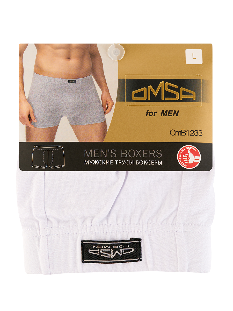 

Трусы мужские Omsa for men OmB 1233 белые 4XL, Белый, OmB 1233