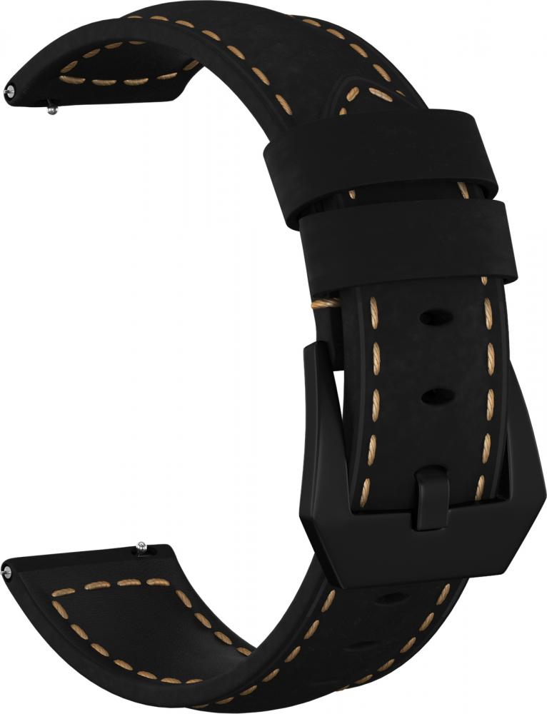

Ремешок замшевый Gsmin Suede 2 Black 20 для Honor Magic Watch 2 42мм (Черный)