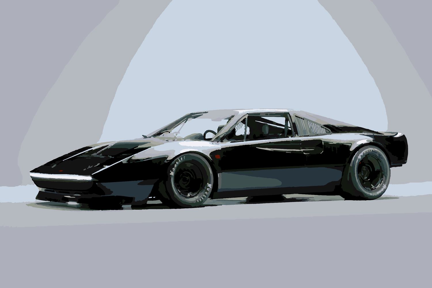 

Картина по номерам Красиво Красим Ferrari 308, 40 х 80 см, Ferrari 308