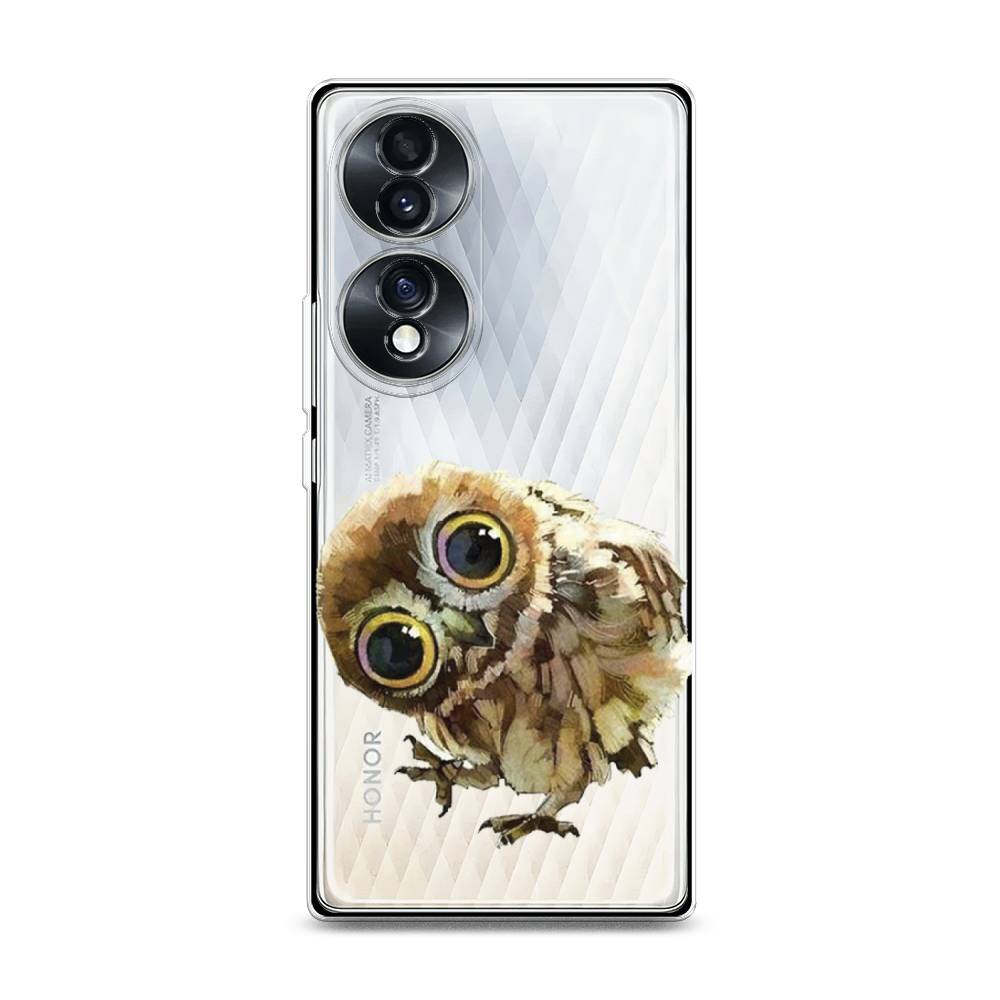 

Чехол Awog на Honor 70 "Любопытный совенок", Разноцветный, 6108250-1