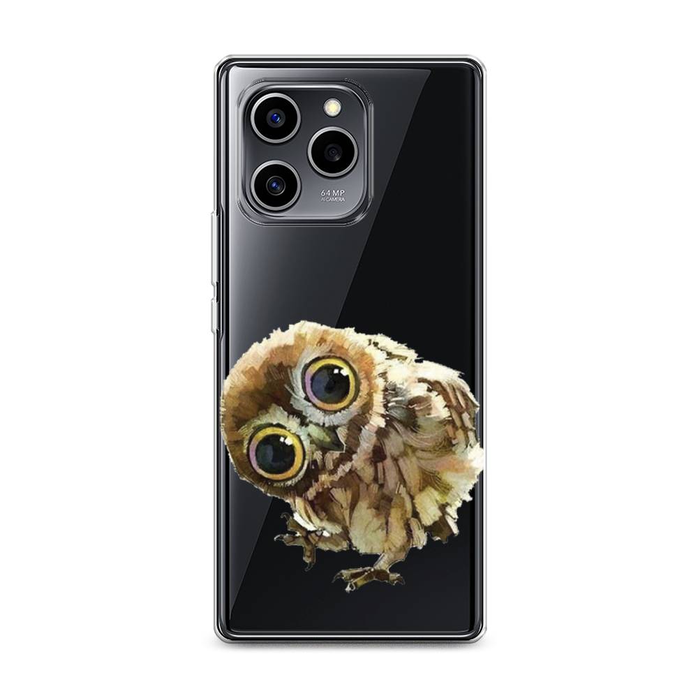 

Чехол Awog на Honor 60 SE "Любопытный совенок", Разноцветный, 6108050-1