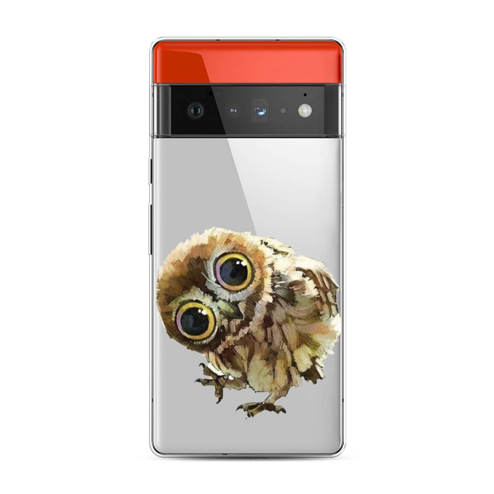 

Чехол Awog на Google Pixel 6 Pro "Любопытный совенок", Разноцветный, 270950-1