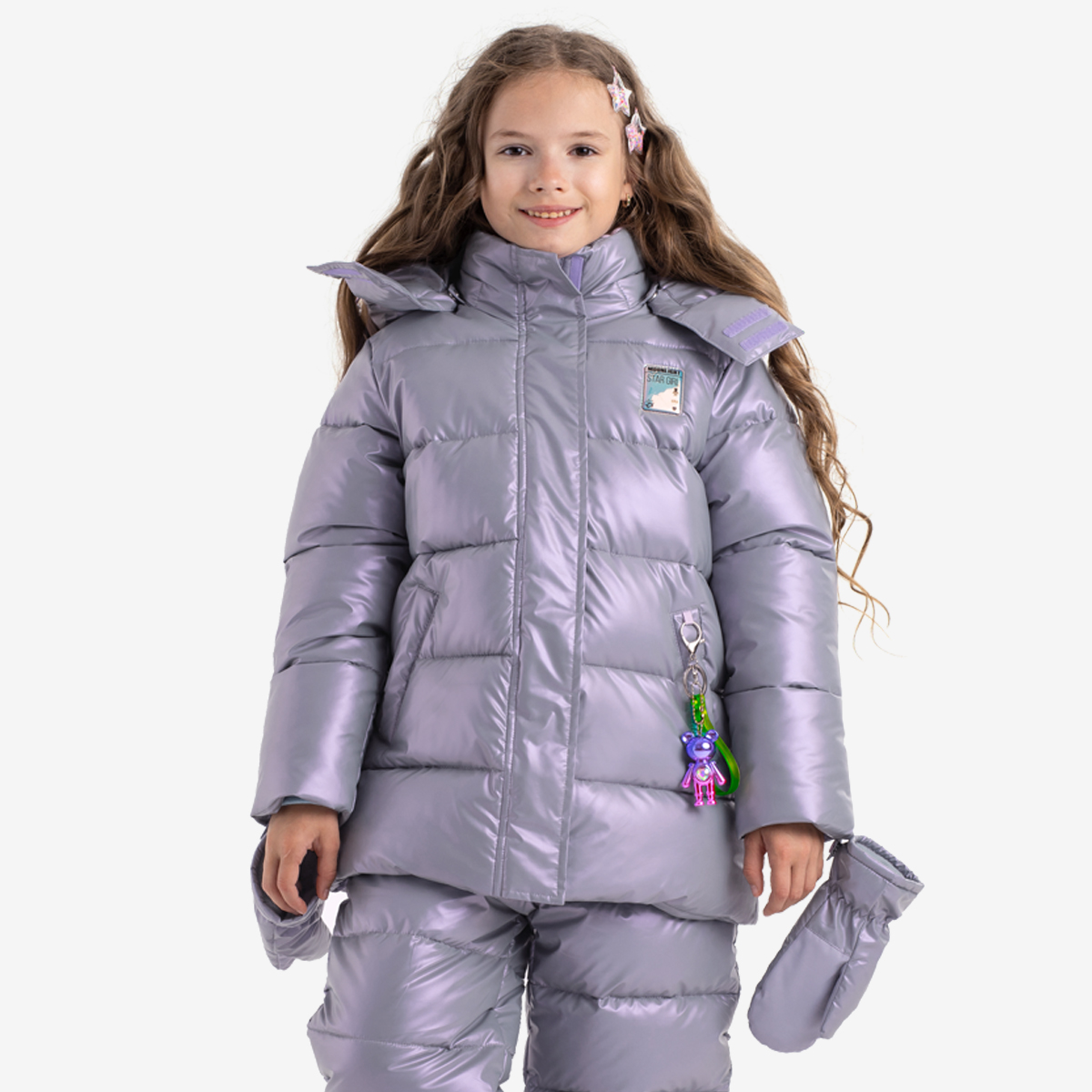 

Куртка детская Kapika KKGCK04, сиреневый, 116, Фиолетовый, KKGCK04