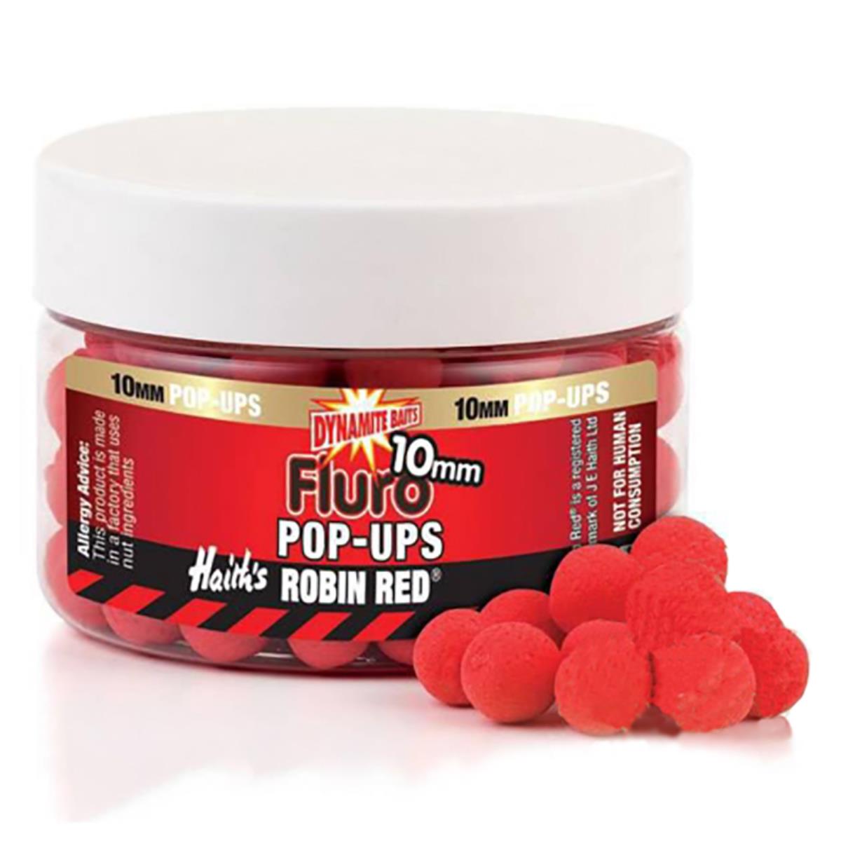 

Бойлы плавающие Fluro Robin Red 10 мм.(DY563) DYNAMITE BAITS