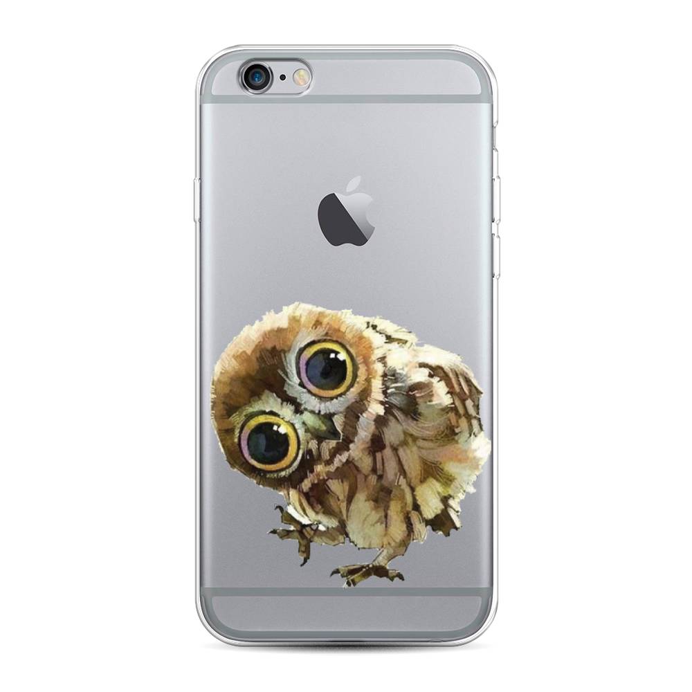 

Чехол Awog на Apple iPhone 6S / Айфон 6S "Любопытный совенок", Разноцветный, 0104S50-1