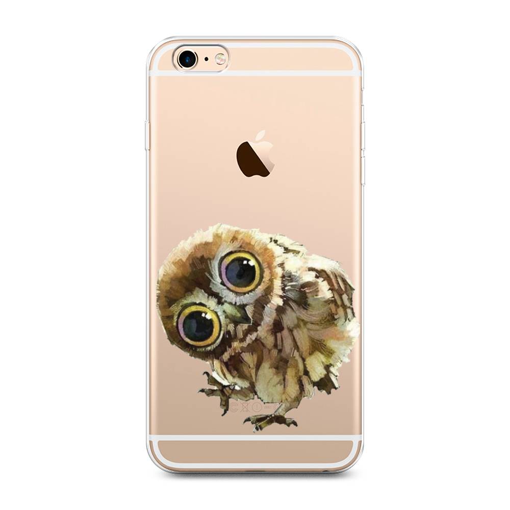 

Чехол Awog на Apple iPhone 6 Plus / Айфон 6 Plus "Любопытный совенок", Разноцветный, 10550-1
