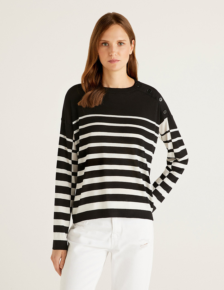 

Джемпер женский United Colors of Benetton 21A_1011E1P03 разноцветный M, 21A_1011E1P03