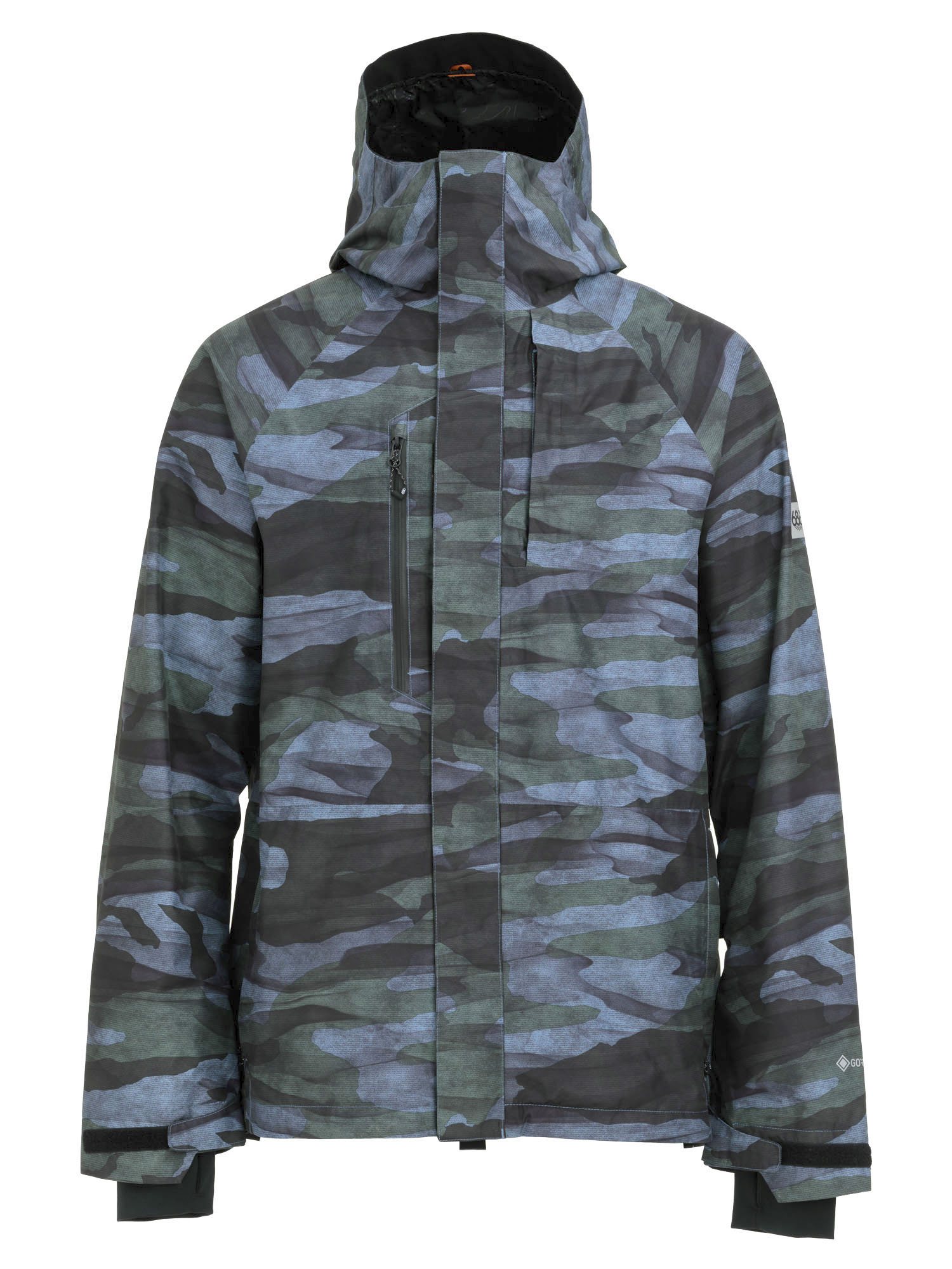 Куртка Сноубордическая 686 Gore-Tex Core Steel Blue/Waterland Camo (Us:s)