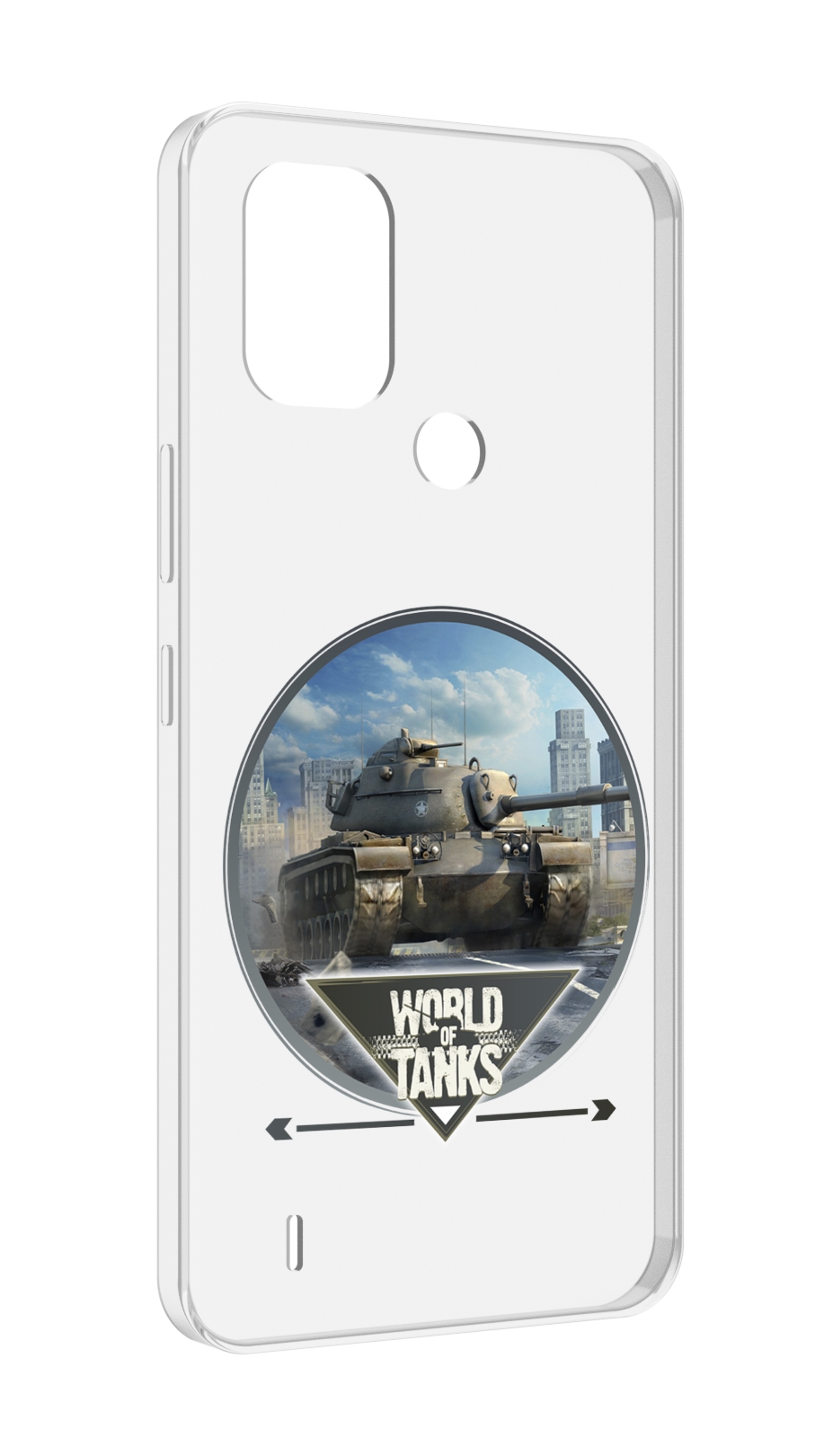 

Чехол MyPads Мир танков для Nokia C31, Прозрачный, Tocco