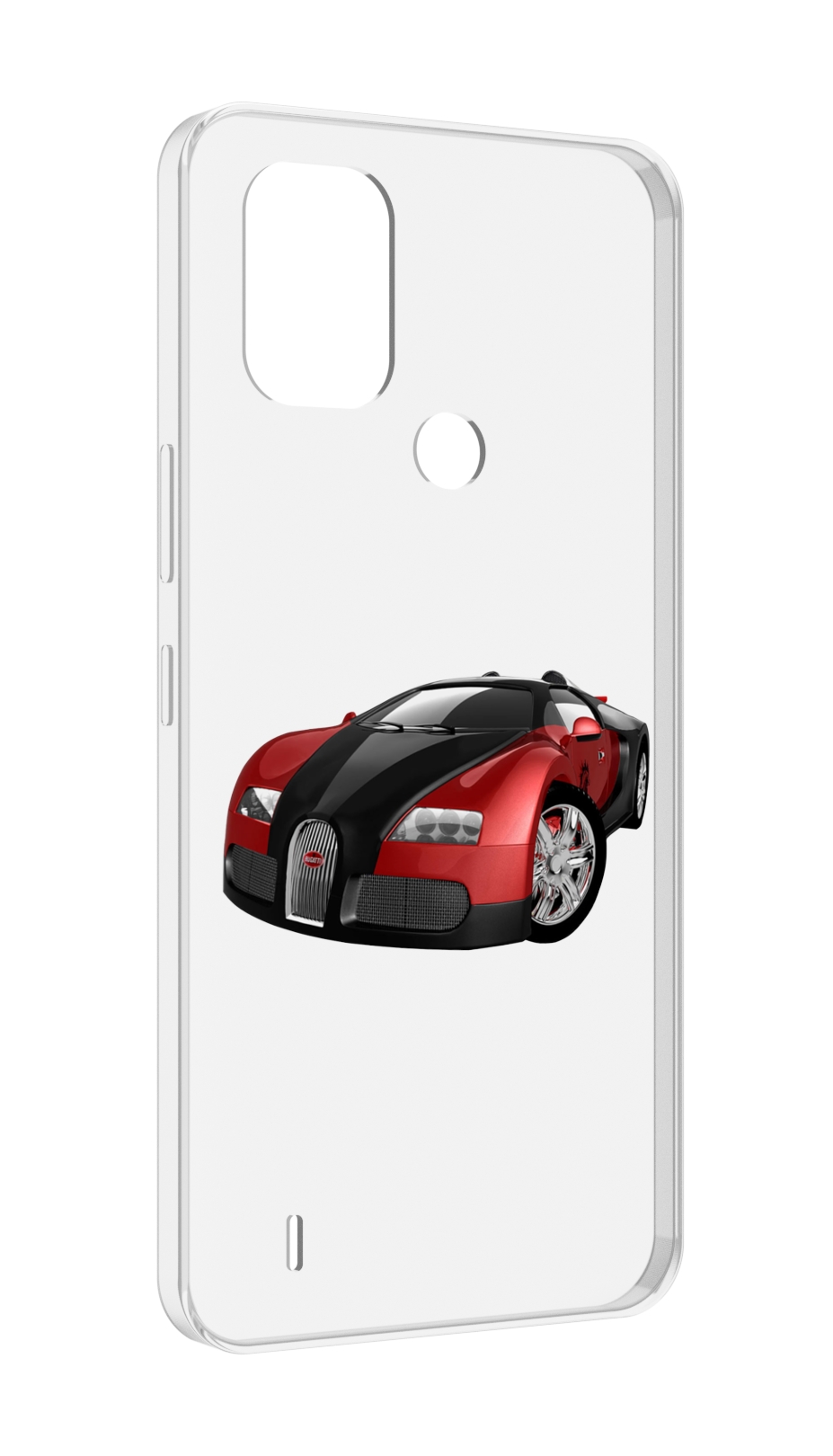 

Чехол MyPads Бука мужской для Nokia C31, Прозрачный, Tocco