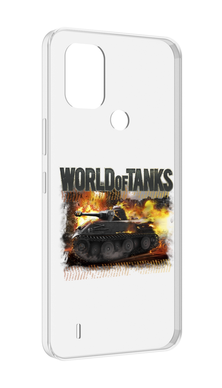 

Чехол MyPads Мир танков-2 для Nokia C31, Прозрачный, Tocco