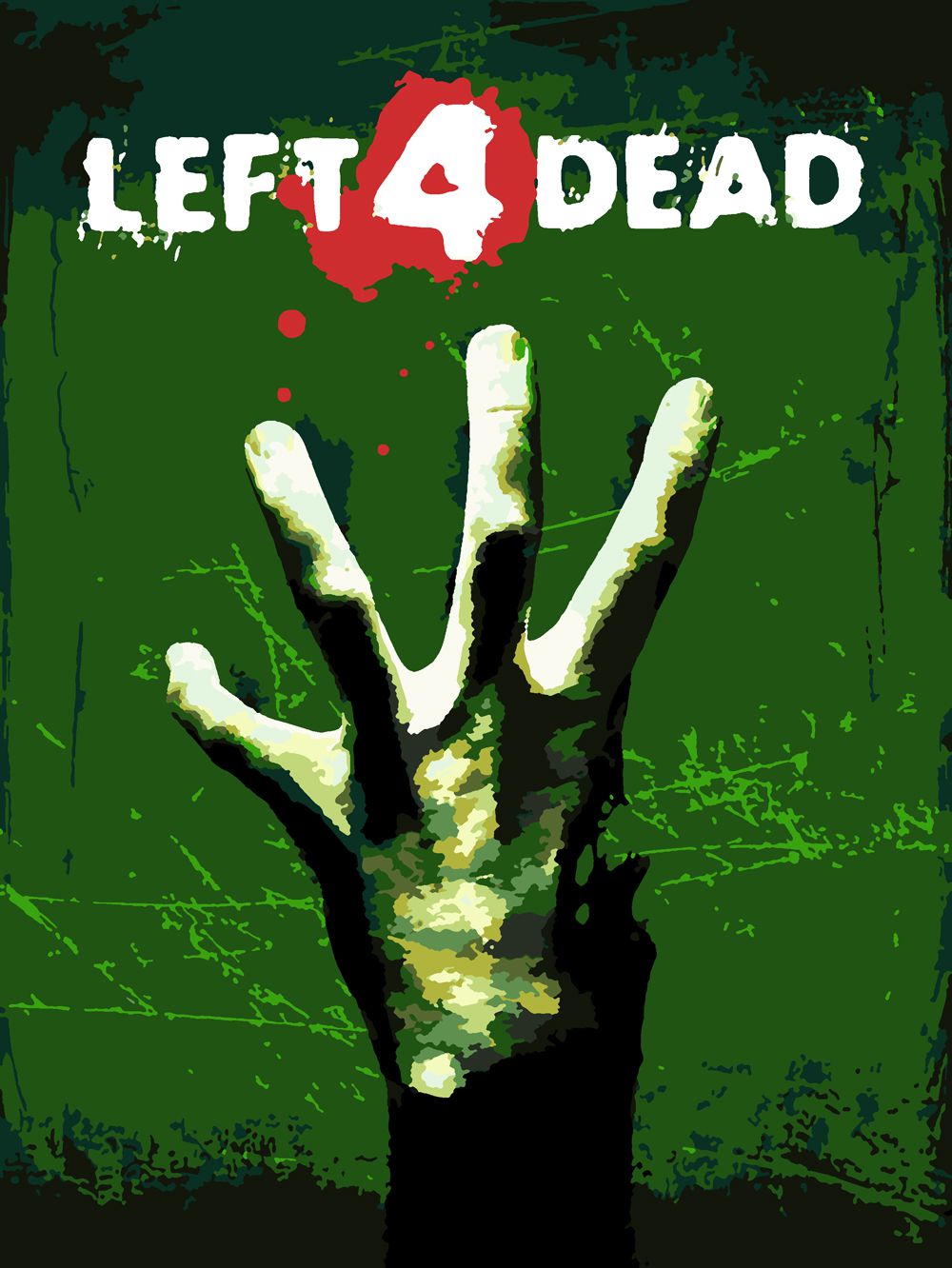 Картина по номерам Красиво Красим Left 4 Dead, 70 х 90 см