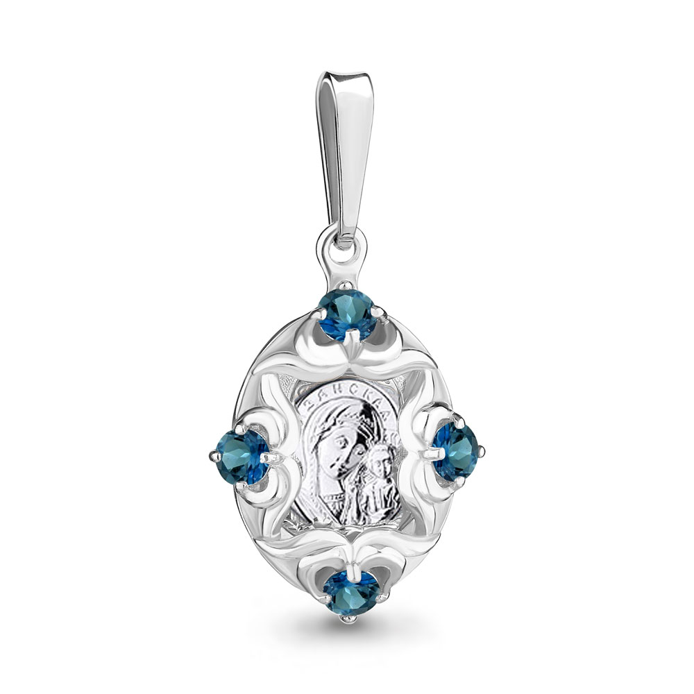 

Подвеска из серебра с топазом Aquamarine 2226908_925_р, 2226908_925_р