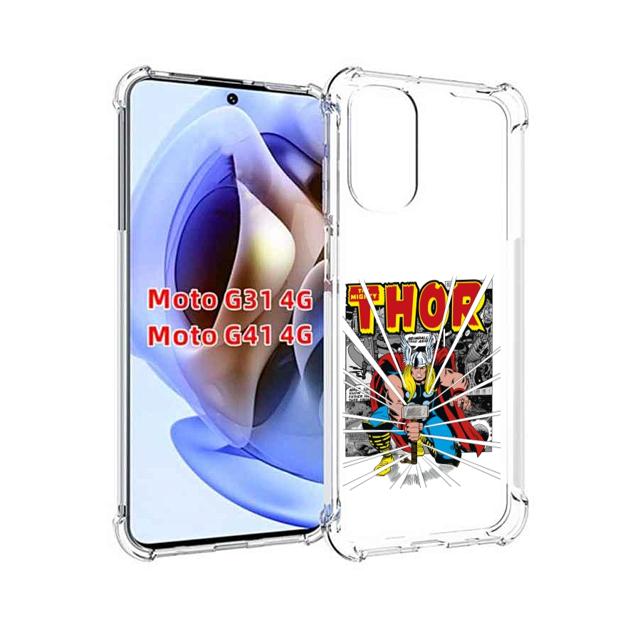 

Чехол MyPads тор рисунок для Motorola Moto G31 4G / G41 4G, Прозрачный, Tocco