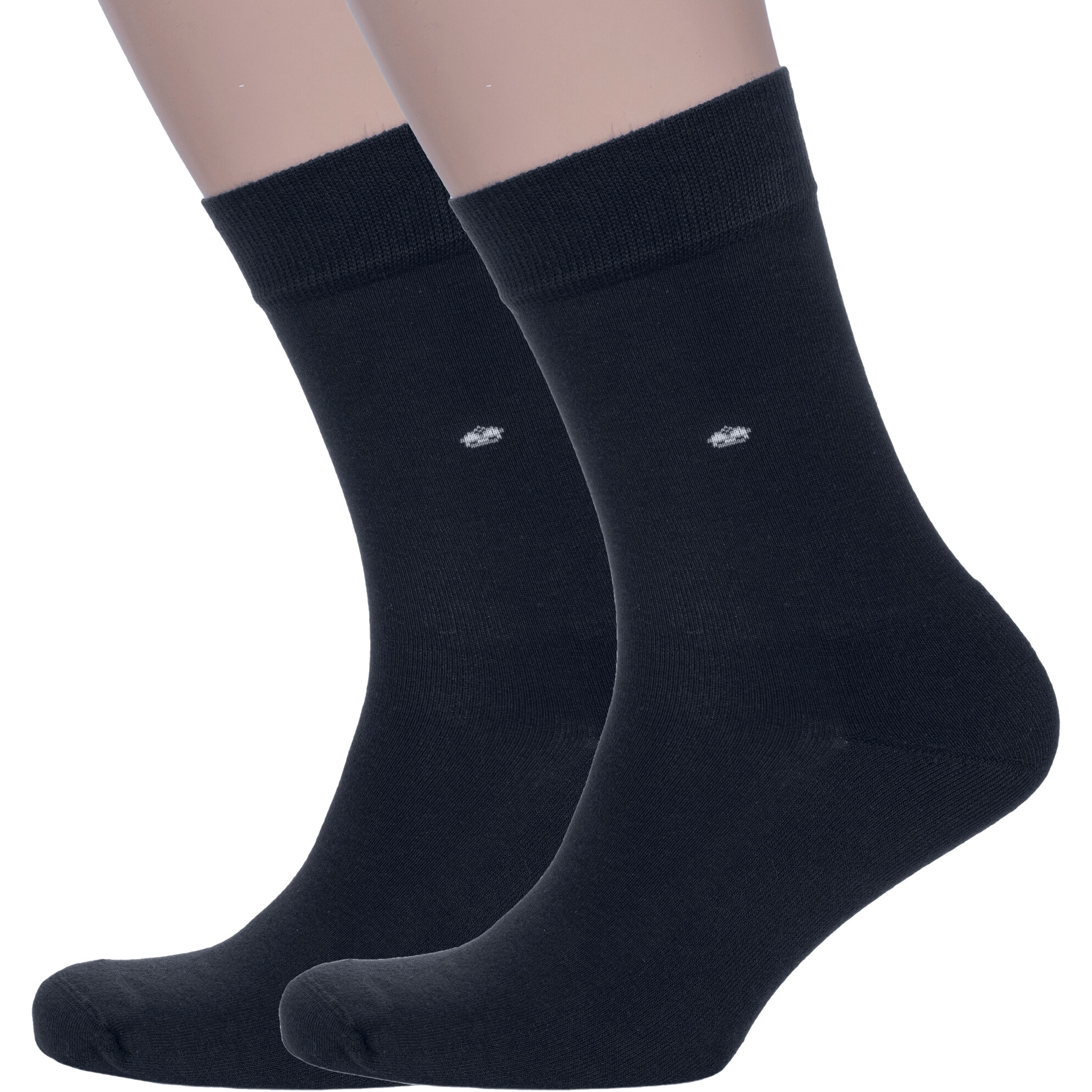 

Комплект носков мужских Rusocks 2-М-195 черных 27, 2 пары, Черный, 2-М-195