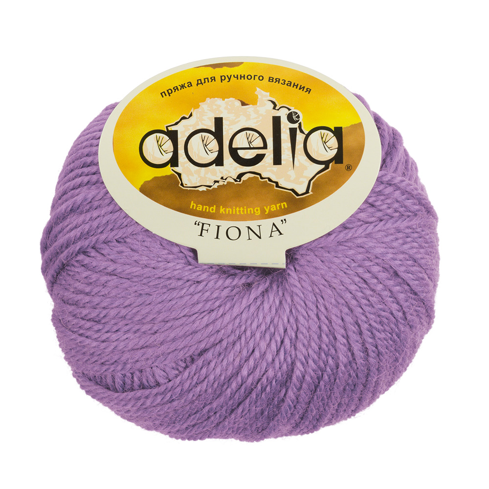 Пряжа Adelia Fiona №208 сиреневый