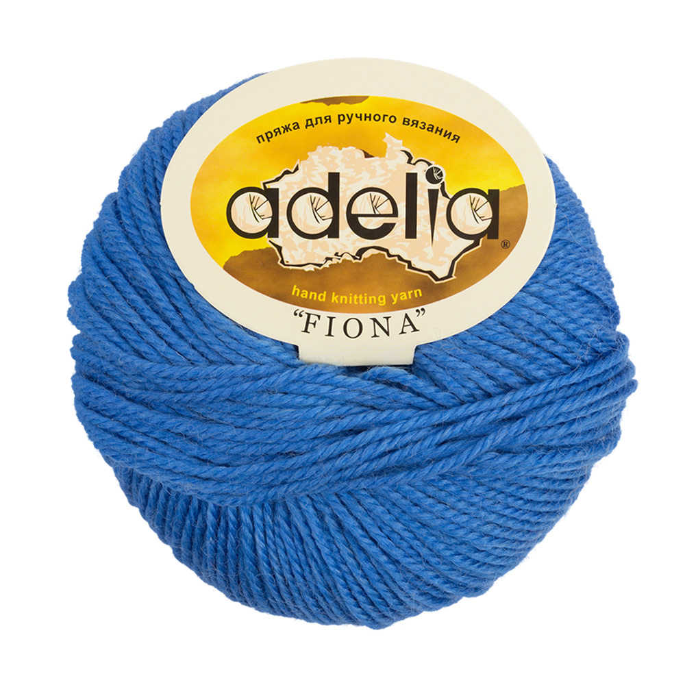 

Пряжа Adelia Fiona №330 ярко-голубой, Fiona