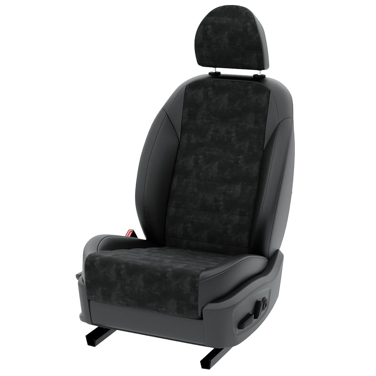 

Чехлы на сиденья Автолето для Фольксваген Transporter T5 Микроавтобус рестайлинг LA133C31, Черный, 861