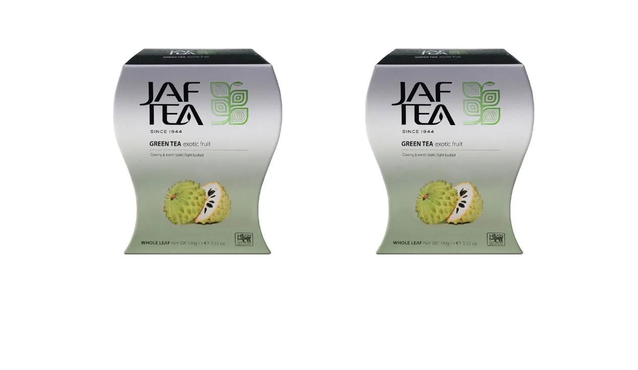 Чай Jaf Tea Зеленый Экзотик с саусэпом 100 г 1282₽