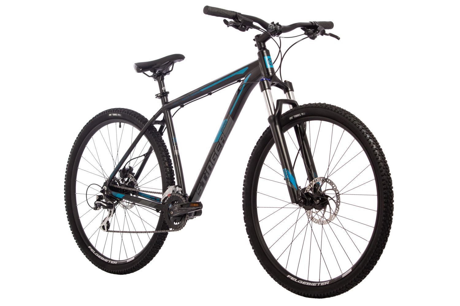 Велосипед STINGER 29 GRAPHITE EVO черный алюминий размер 22 4940000₽