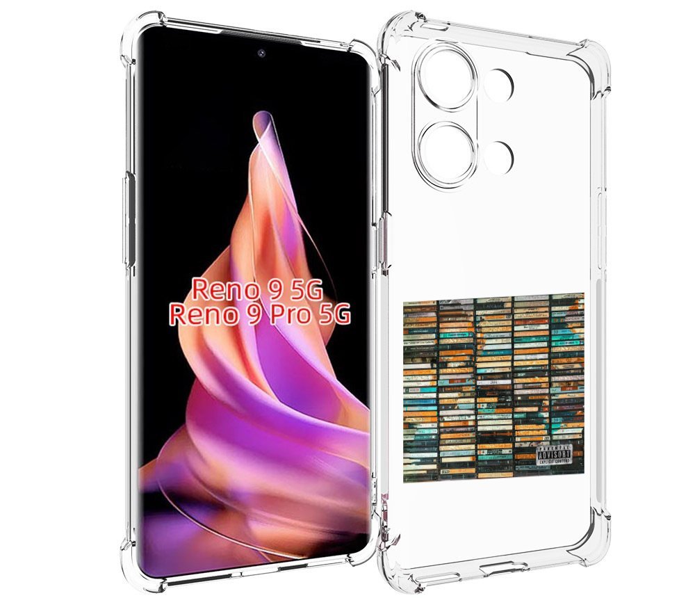 

Чехол MyPads 2004 Скриптонит для Oppo Reno 9 / Reno 9 Pro, Прозрачный, Tocco
