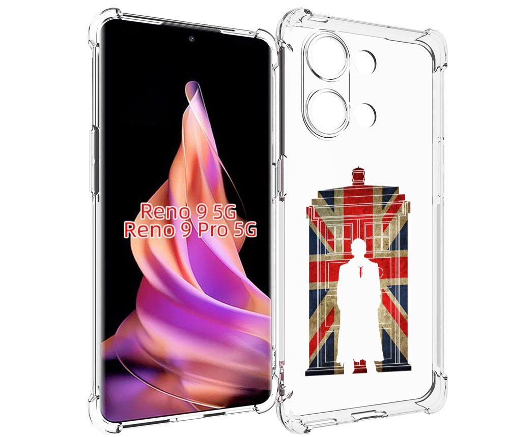 

Чехол MyPads шерлок холмс для Oppo Reno 9/Reno 9 Pro, Прозрачный, Tocco
