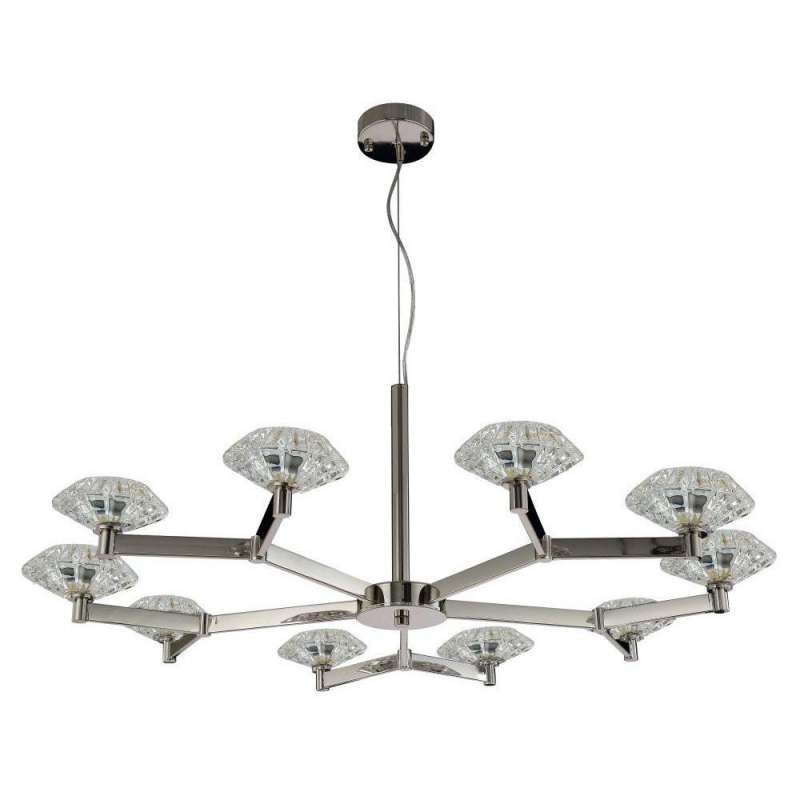 

Подвесная люстра Crystal Lux Rebeca SP10 Nickel