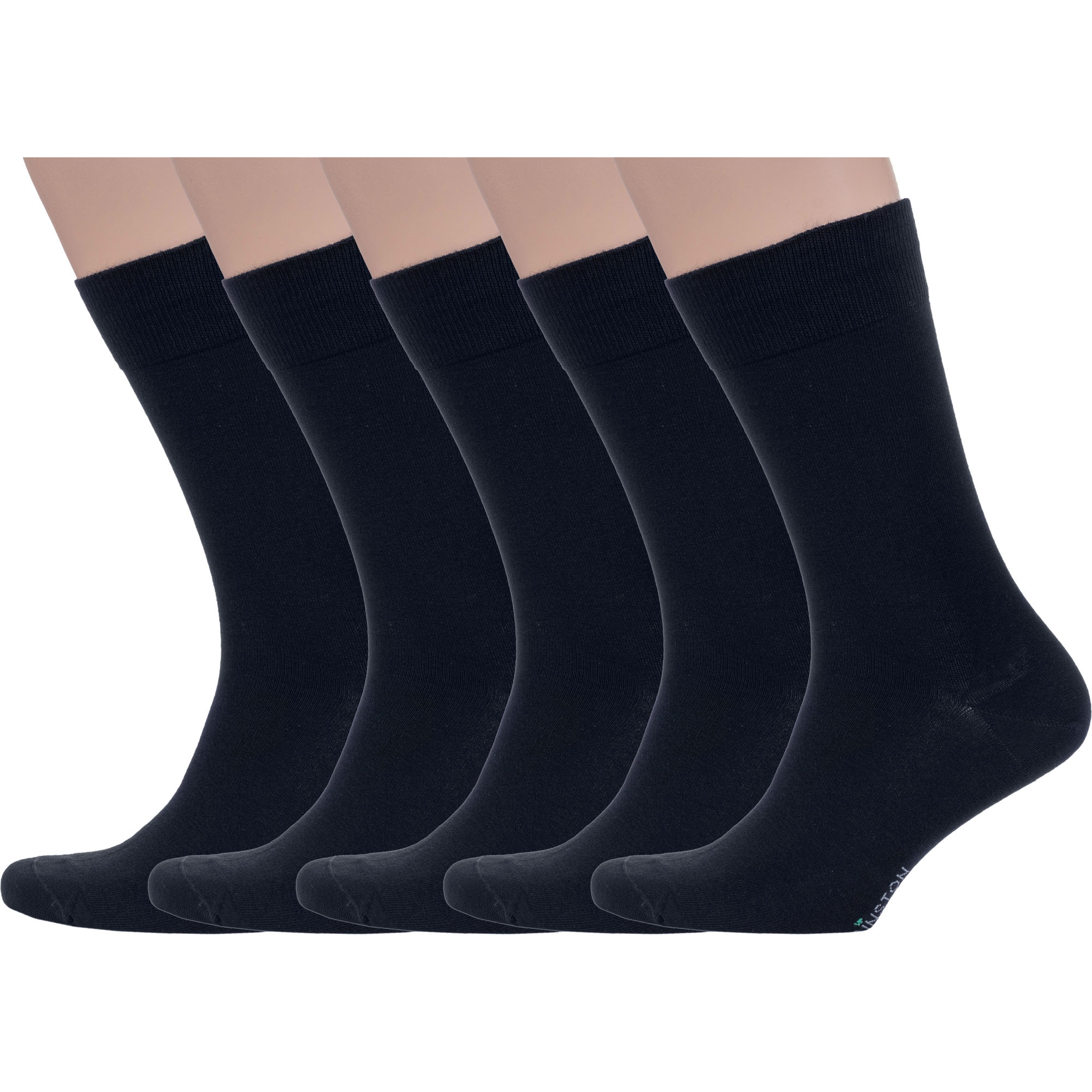 

Комплект носков мужских Grinston socks 5-17D1 черных 27, 5 пар, Черный, 5-17D1