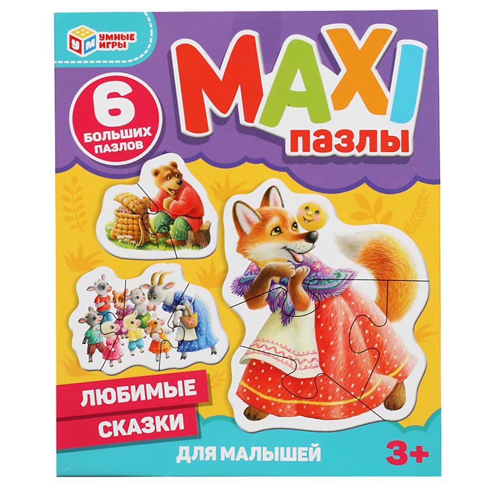 Макси-пазлы Умные игры для малышей Любимые сказки 4680107902146