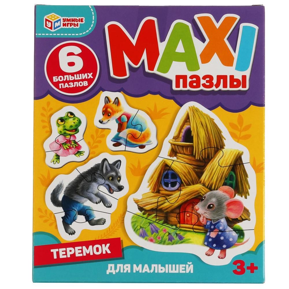

Макси-пазлы Умные игры для малышей Теремок 4680107902153