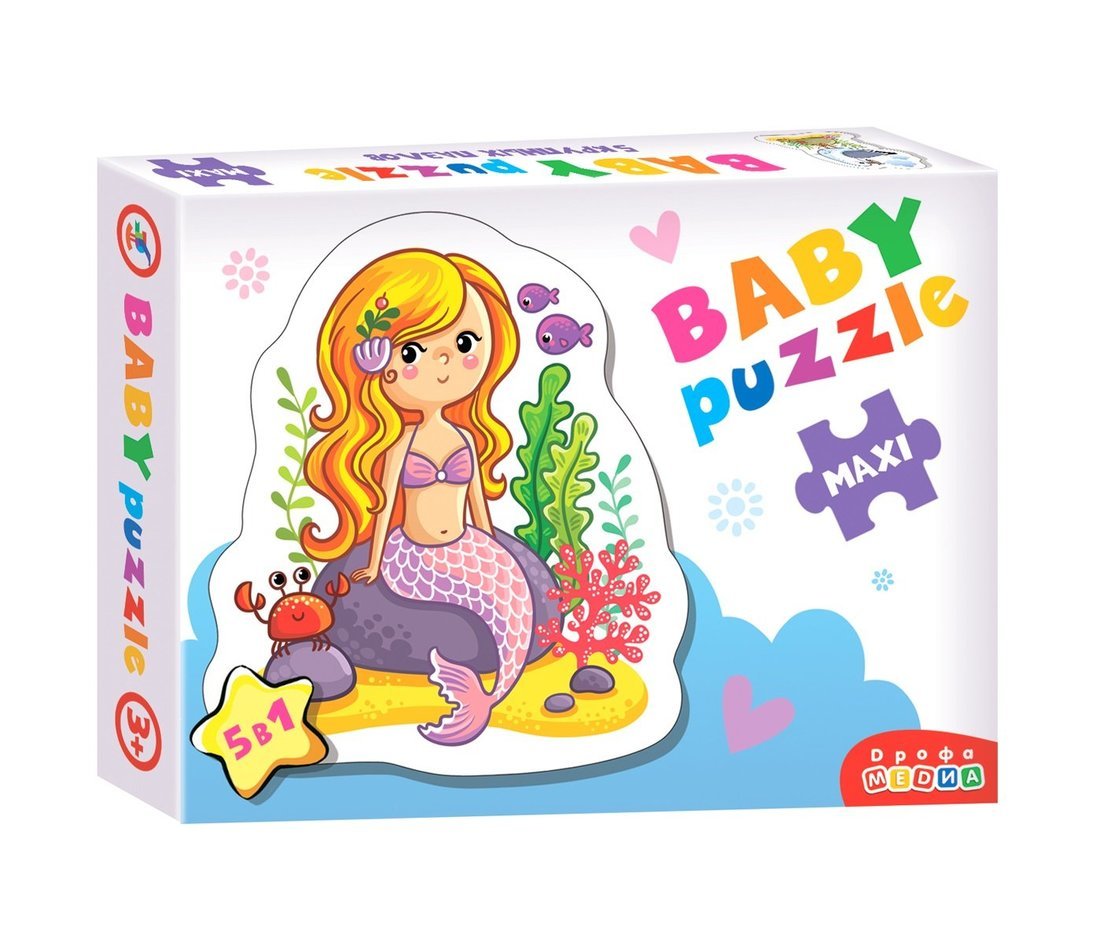 Пазл Дрофа Baby puzzle На море 3998 466₽