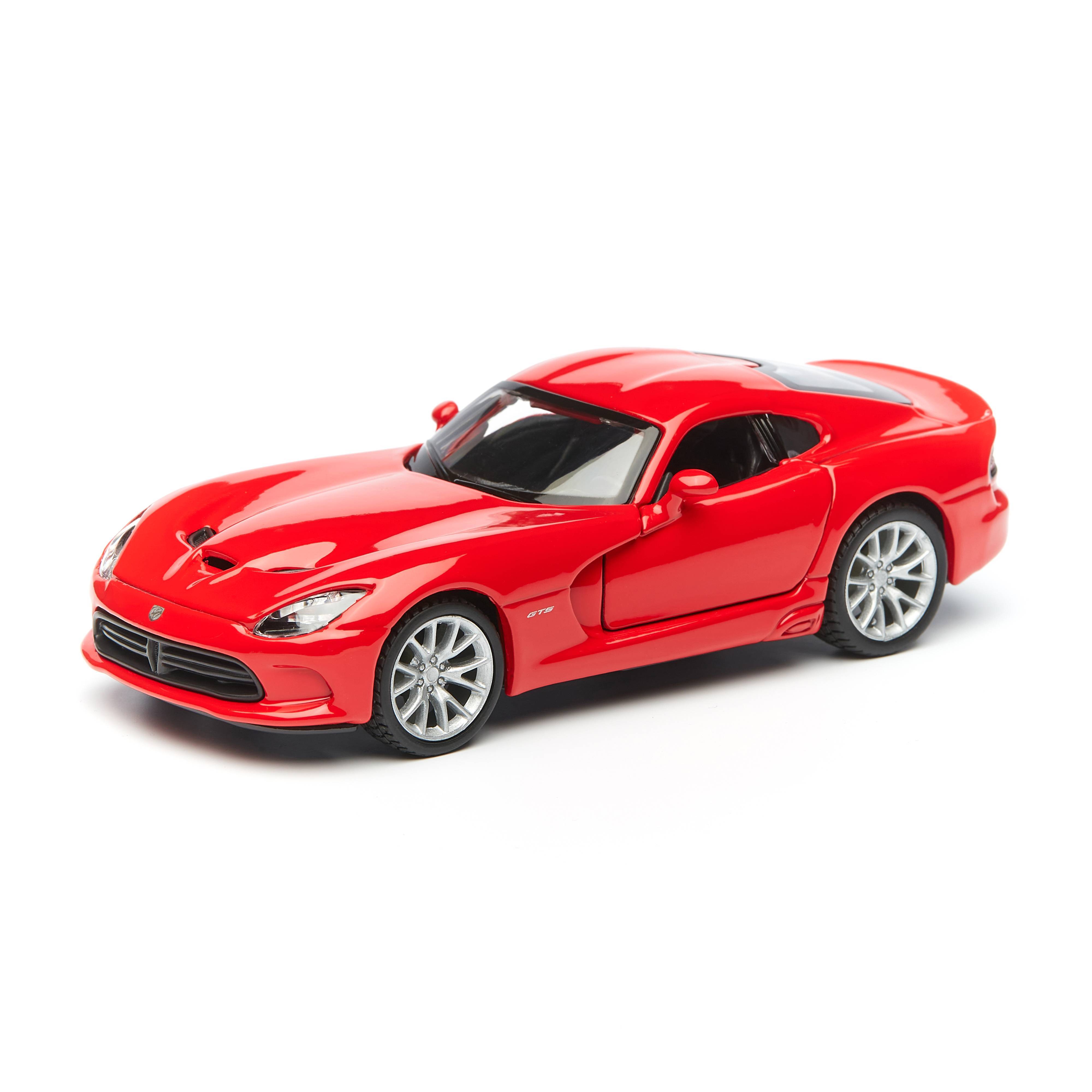 фото Bburago коллекционная машинка 1:32 street fire 2013 dodge srt viper gts, красный