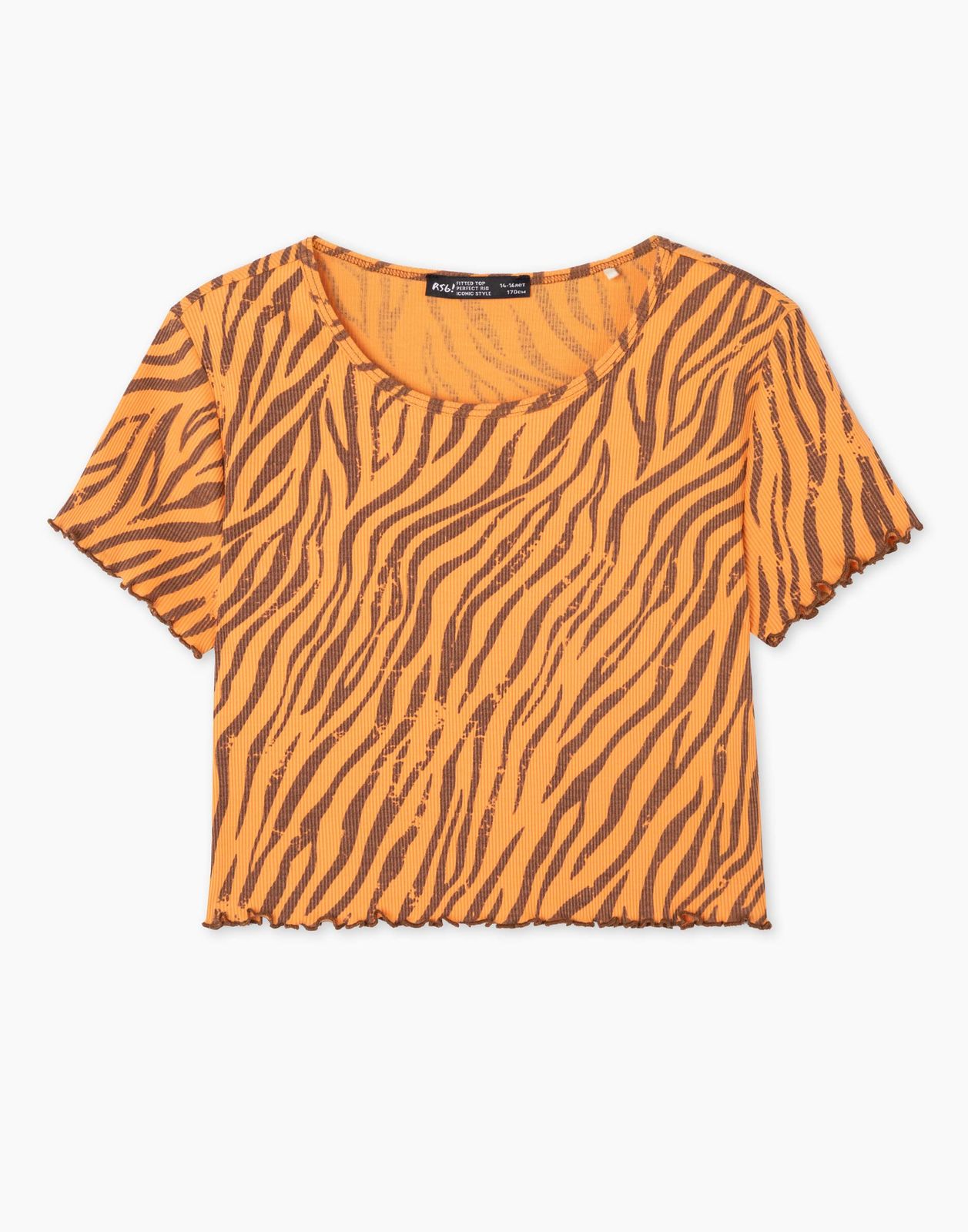 

Кроп-топ для девочки Gloria Jeans GKT024242 фиолетовый/разноцветный 18+/170, GKT024242