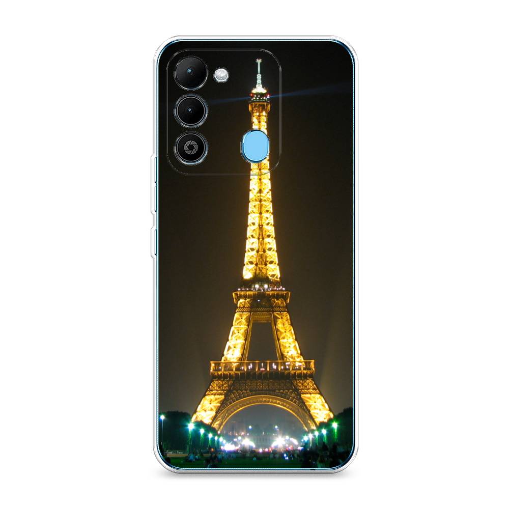 

Чехол на Tecno Spark Go 2022 "Париж 2", Желтый;серый, 302850-2