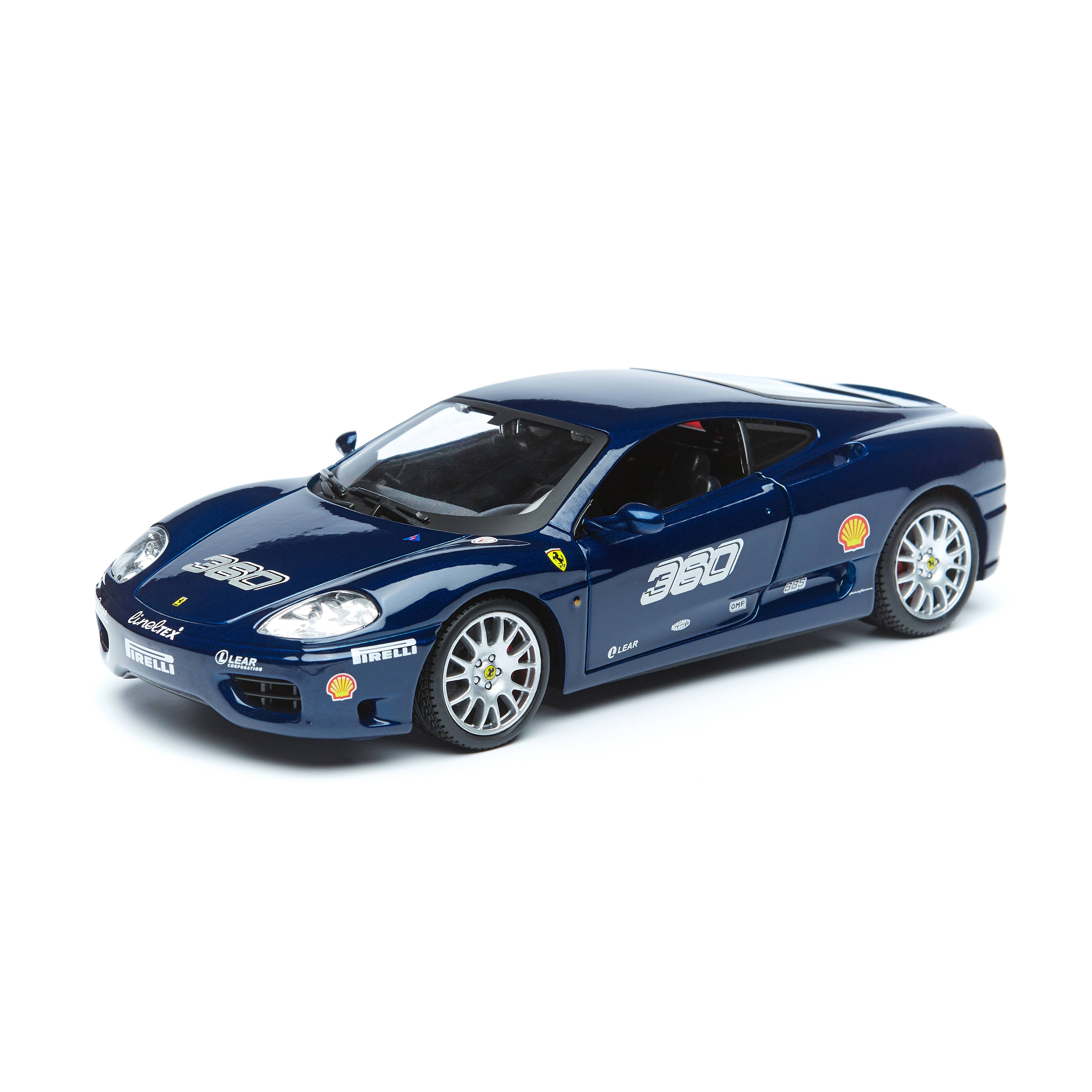 

Bburago Коллекционная машинка Феррари 1:24 Ferrari 360 Challenge, синий