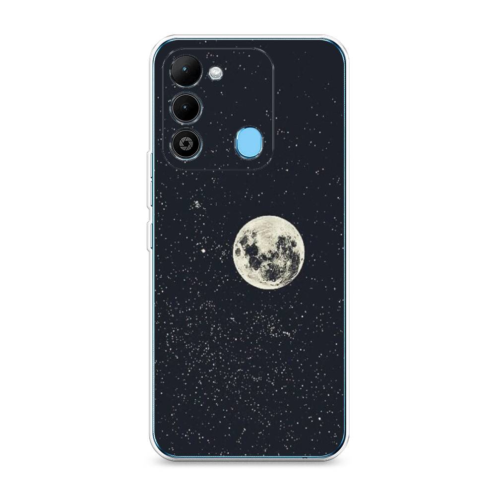 

Чехол на Tecno Spark Go 2022 "Полнолуние", Красный, 302850-2