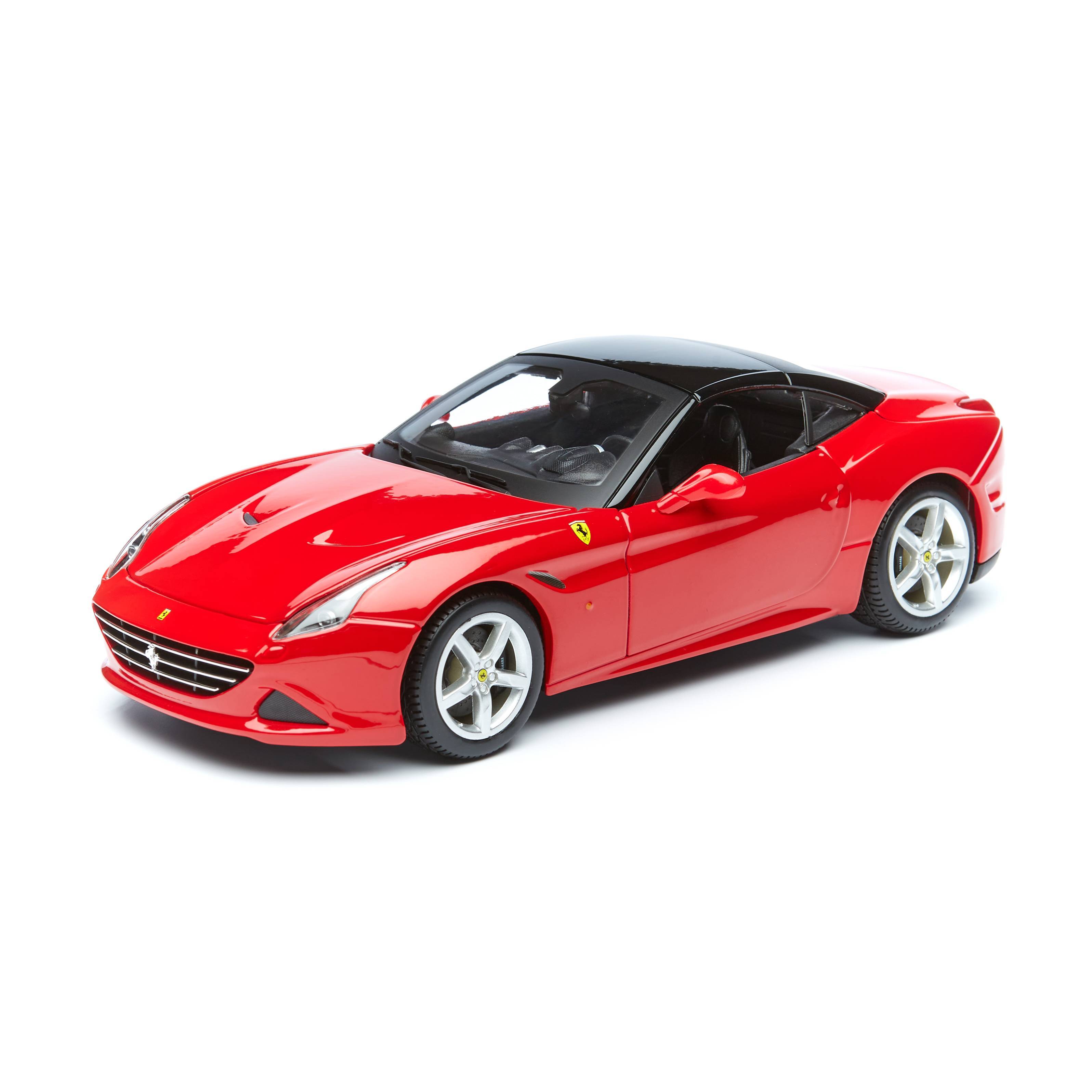 фото Bburago коллекционная машинка феррари 1:18 ferrari california t closed top, красный