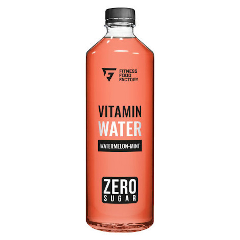 Напиток слабо газированный Fitness Food Factory Vitamin water, вкус Арбуз-мята, 8 шт по 50