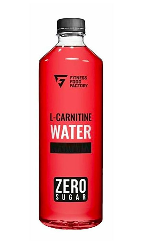 Напиток слабо газированный Fitness Food Factory L-Carnitine, вкус Черная смородина, 8 шт п