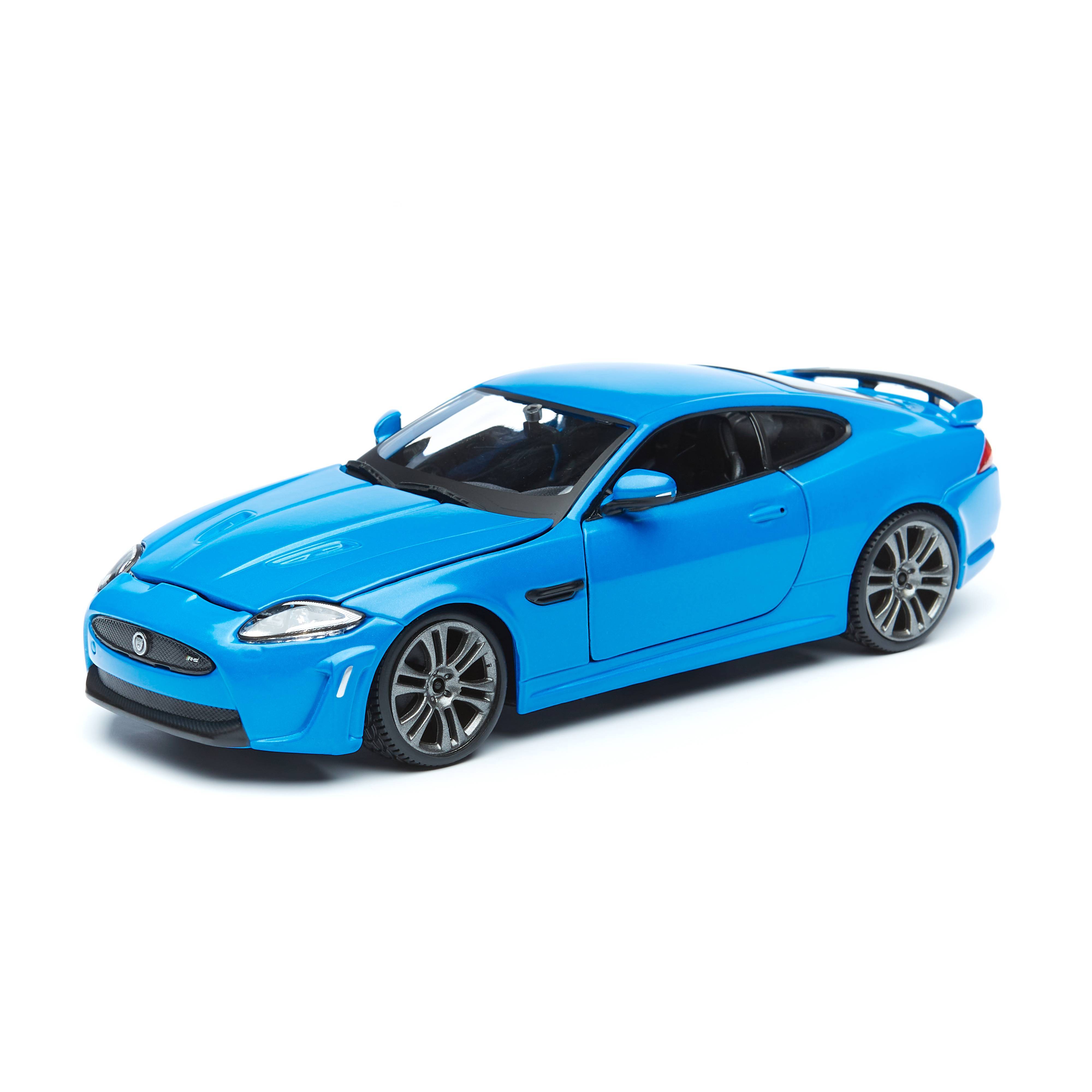 

Bburago Коллекционная игрушечная машинка 1:24 "Jaguar XKR-S", синий металлик